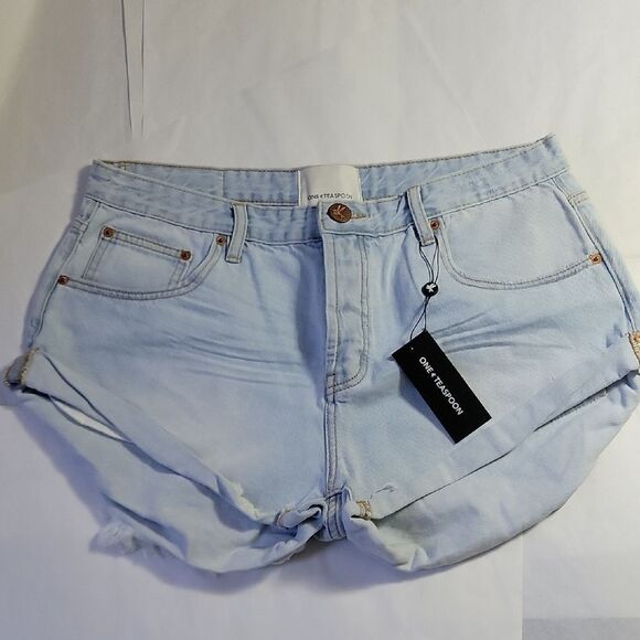 One Teaspoon Women's Denim Shorts NWT